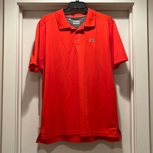 Men's gently used heat gear polo